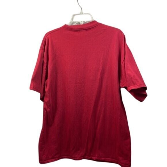 Vintage TNT "Hey Macarena!" Santa Claus Graphic T-Shirt Adult XL 100% Cotton Red - Picture 4 of 9